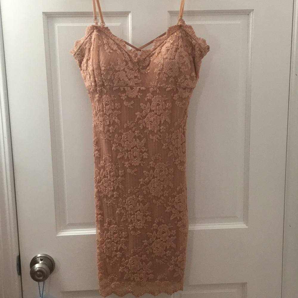 Free People Lace Slip Dress